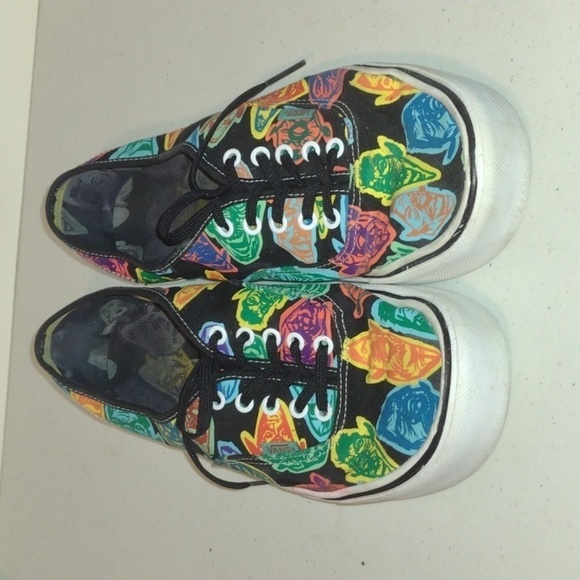 Vans Vault Rich Jacobs Faces Ultra-Cush Art Shoes size 11 - Picture 1 of 13